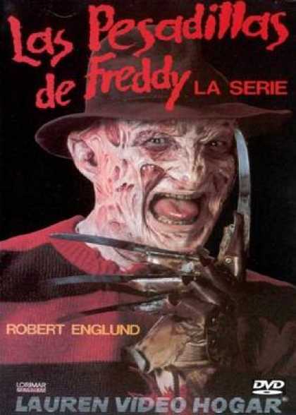 Spanish DVDs - Freddy Nightmares Series