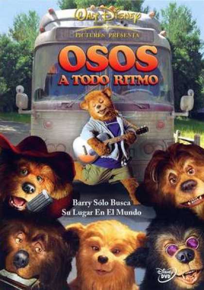 Spanish DVDs - The Country Bears