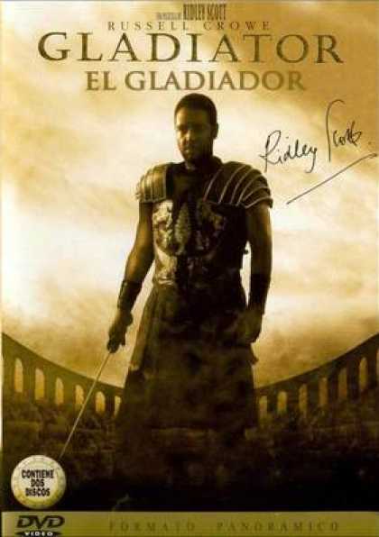 Spanish DVDs - Gladiator