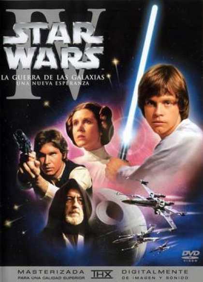 Spanish DVDs - Star Wars Episode 4 A New Hope