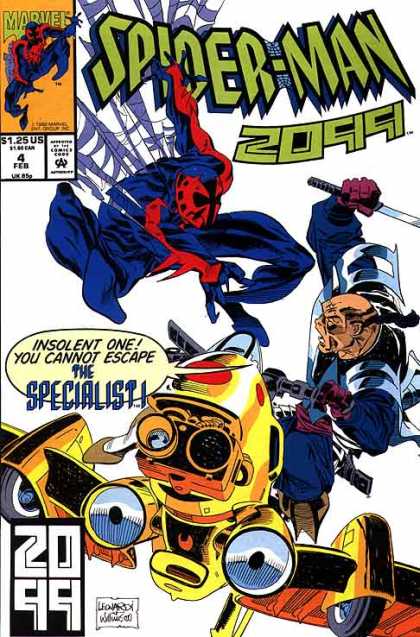 Spider-Man 2099 4 - Spiderman - Marvel - Marvel Comics - Specialist 1 - 4 Feb - Al Williamson, Rick Leonardi