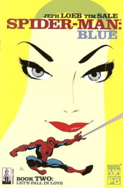 Spider-Man: Blue 2 - Yellow - Blue - Eyes - Woman - Spider-man - Tim Sale