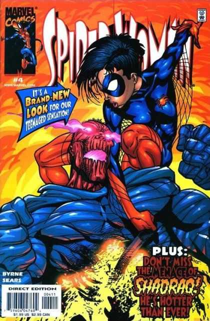 Spider-Woman (1999) 4 - Marvel Comics - Brand-new Look - The Menace Of Shadraq - Byrne Sears - Direct Edition - Bart Sears