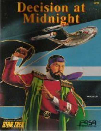 Star Trek Books - Decision at Midnight (Star Trek Role Playing Game)