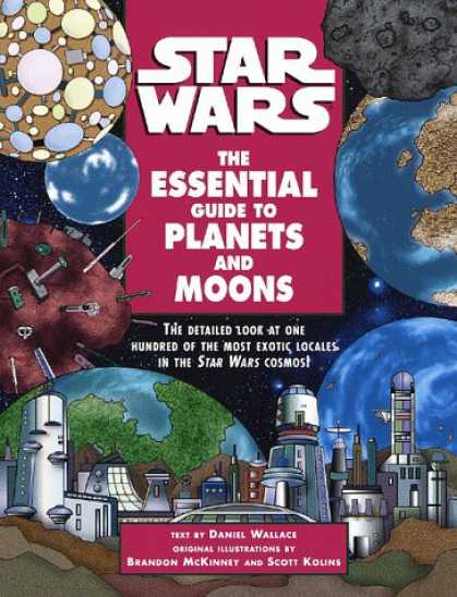 Star Wars Books - The Essential Guide to Planets and Moons (Star Wars)