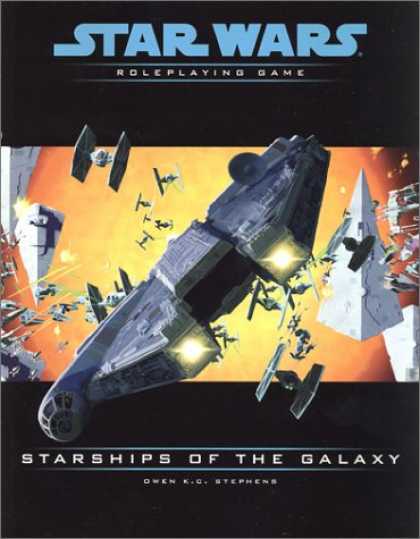 Star Wars Books - Starships of the Galaxy (Star Wars Roleplaying Game)