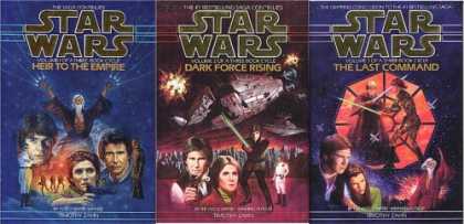 Star Wars Books - Star Wars ~ The Thrawn Trilogy: (Vol. 1) Heir to the Empire ; (Vol. 2) Dark Forc
