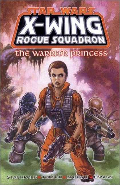 Star Wars Books - The Warrior Princess (Star Wars: X-Wing Rogue Squadron, Volume 4)