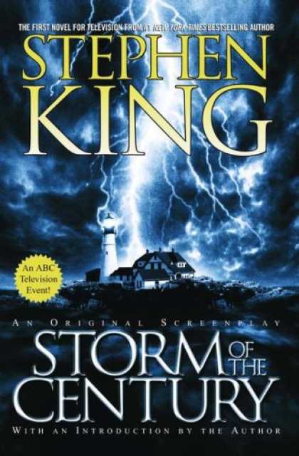 Stephen King Books - Storm of the Century: An Original Screenplay