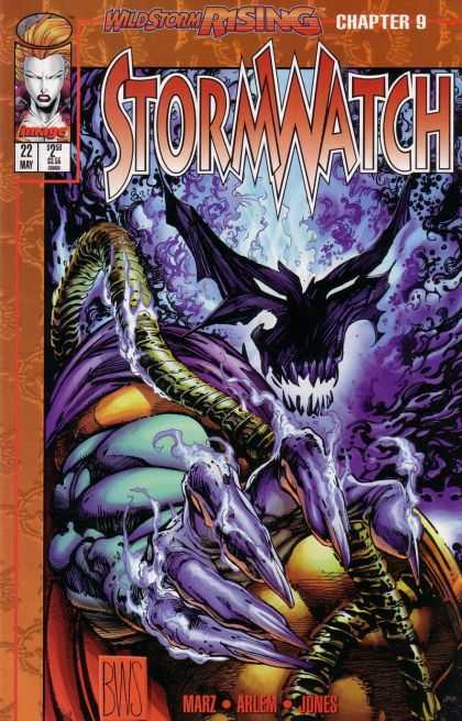 Stormwatch 22 - Adversary - Powerful - Disadvantage - Conqueror - World Domination - Barry Windsor-Smith