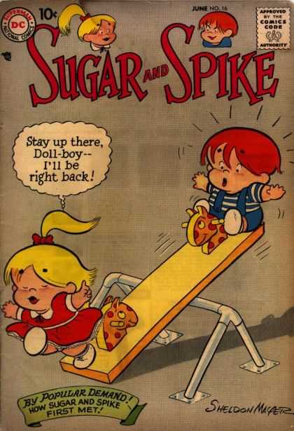 Sugar and Spike 16 - Spike - Doll-boy - See-saw
