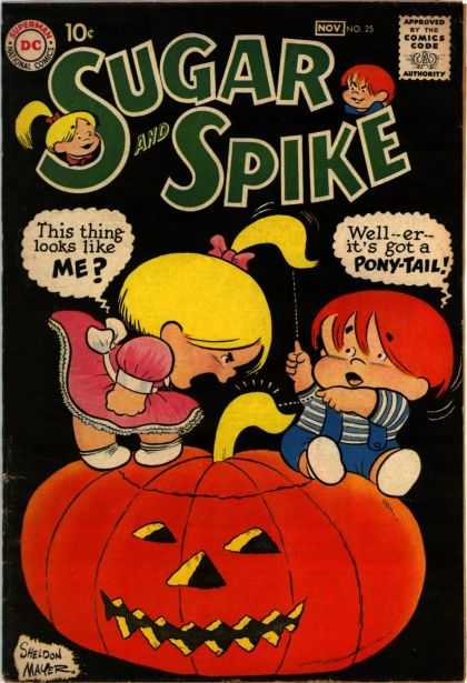 Sugar and Spike 25 - Pumpkin - Pony-tail - Jack Olantern - Sheldon Mayer - Red Hair