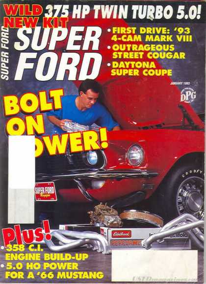 Super Ford - January 1993