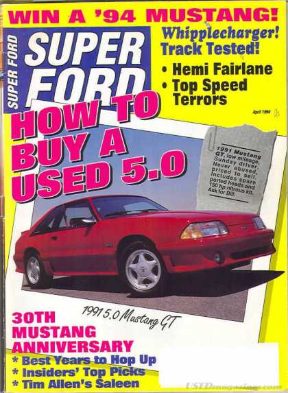 Super Ford - April 1994
