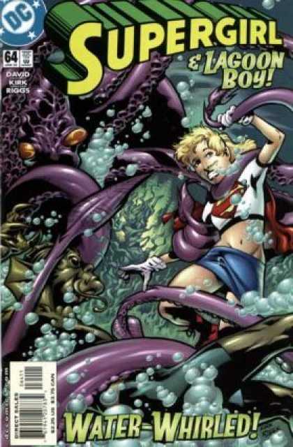 Supergirl 64 - Sea - Water - Octopus - David - Water Whirled - Leonard Kirk, Robin Riggs