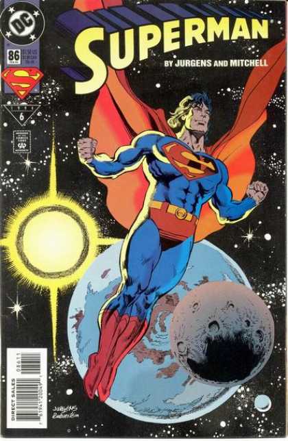Superman (1987) 86 - Earth - Jurgens - Mitchell - Sun - Dc - Dan Jurgens, Josef Rubinstein