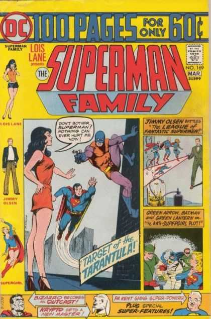 Superman Family 169 - 100 Pages - Woman - Lois Lane - Approved By The Comics Code - Jimmy Olsen - Jim Mooney, Nick Cardy
