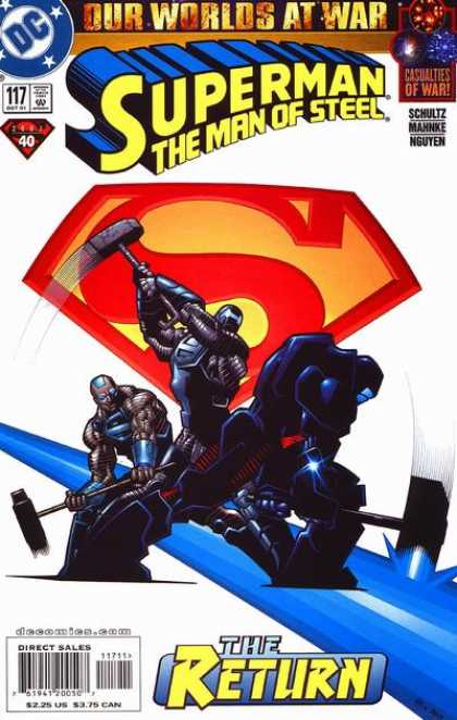Superman: Man of Steel 117 - Distroying The Bridge - Three On A Mission - World At War - Wheres The Hero - Who Will Live