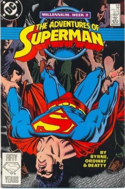 Superman 436 - Carried - Byrne - Ordway - Beatty - Millennium Week 3