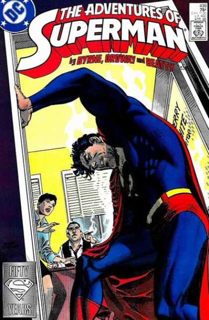 Superman 439 - Cigars - Byrne Oroway And Beatty - 50 Years - Dc - Blinds