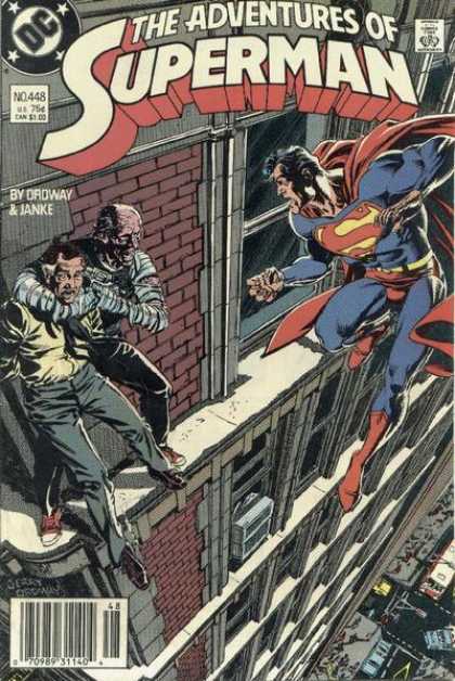 Superman 448 - Superhero - Hostage - Gun - Tall Building - Mummy