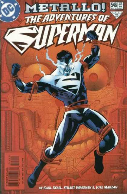 Superman 546 - Dc - Approved By The Comics Code Authority - Metallo - Adveture - Karl Kesel