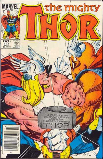 Thor 338 - Beta Ray Bill - Walter Simonson