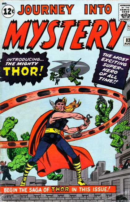 Thor 83 - Journey Into Mystery - Marvel - Marve Comics - Super Hero - Mighty Thor
