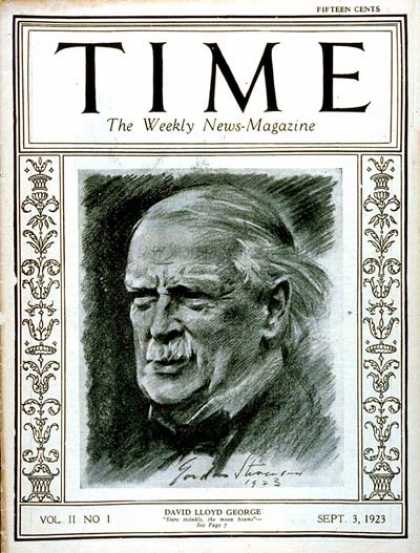 Time - David Lloyd George - Sep. 3, 1923 - Great Britain - Religion
