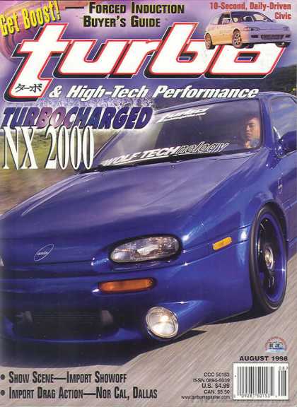 Turbo & Hi-Tech Performance - August 1998