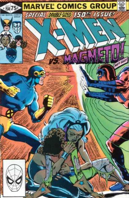 Uncanny X-Men 150 - Magneto - 150th Issue - Marvel Comics - Spiderman - Double-sized - Dave Cockrum, Josef Rubinstein