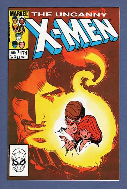 Uncanny X-Men 174 - Cyclops - Jean Grey - Marvel - Fire - Orb - Paul Smith