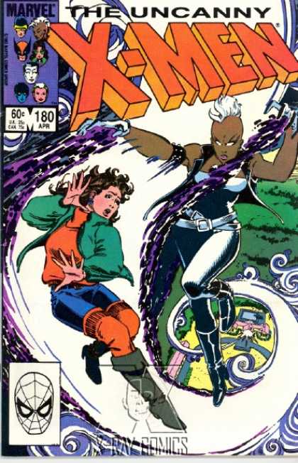 Uncanny X-Men 180 - Storm - Kitty Pryde - Flight - Mutants - Ororo - John Romita