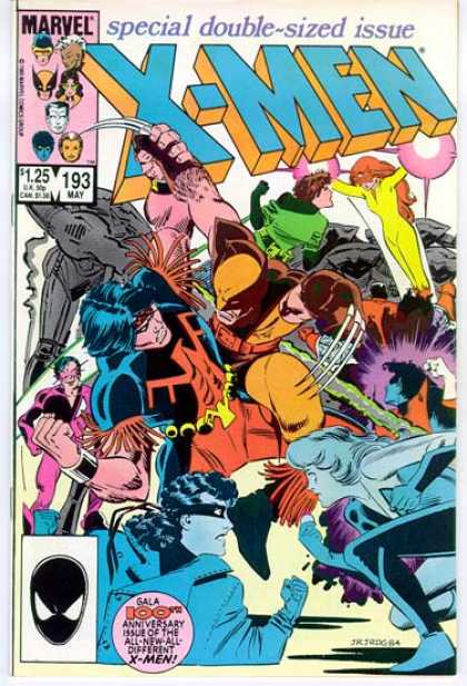 Uncanny X-Men 193 - Wolverine - Nightcrawler - Super Power - Marvel Tales - Gala Tales - John Romita
