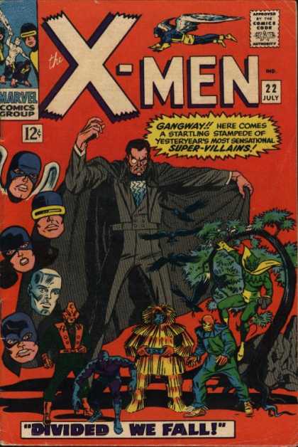 Uncanny X-Men 22 - Cape - Angel - Marvel - 12 Cents - July