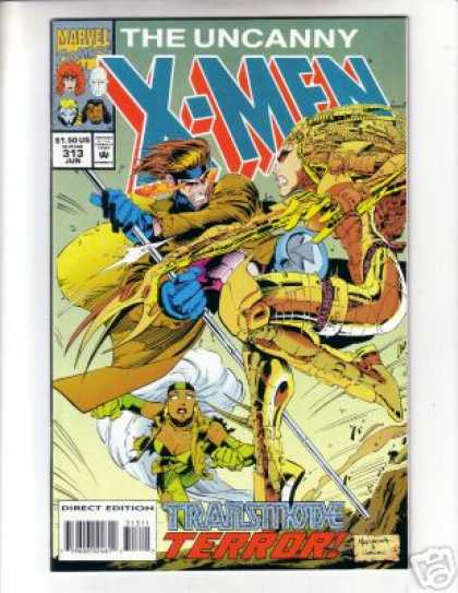Uncanny X-Men 313 - Terror - Wolverine - X-men - Battle Between Wolverine And A Woman - Issue Number 313 - Joe Madureira