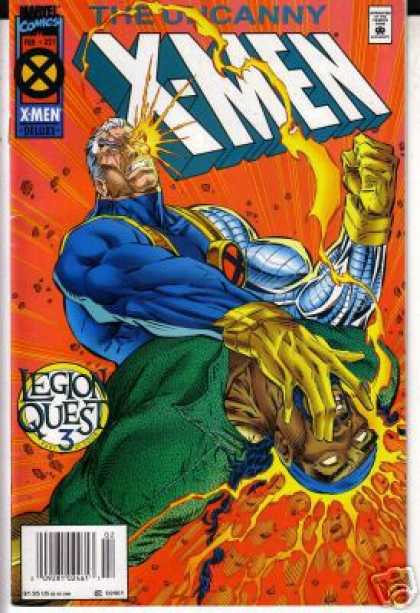 Uncanny X-Men 321 - Cable - Legion - Electricity - Thunderskull - The Power Of My Eye - Ron Garney