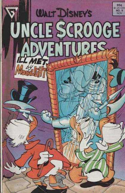 Uncle Scrooge Adventures 9 - Walt Disney - Uncle Scrooge Adventures - Ill Met By Moonlight - Donald Duck - Magical Mirror