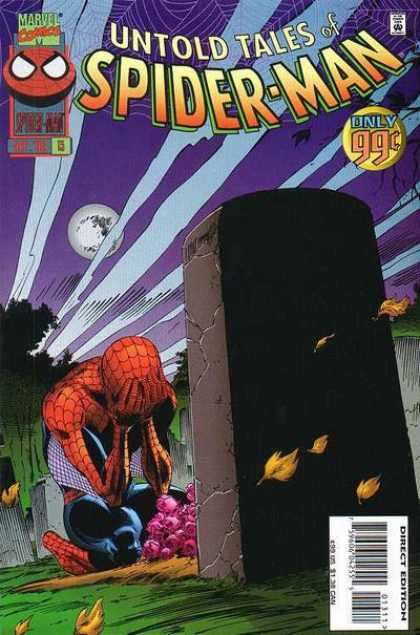 Untold Tales of Spider-Man 13 - Rip - Crying - Only 99c - Moon - Tree