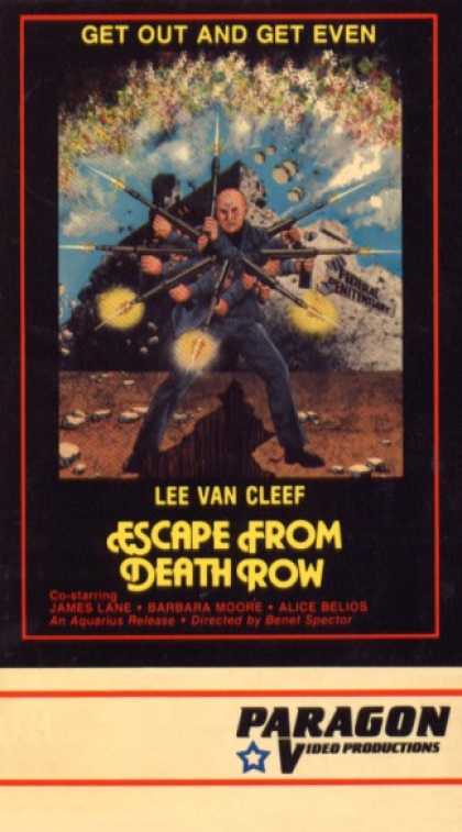 VHS Videos - Escape From Death Row