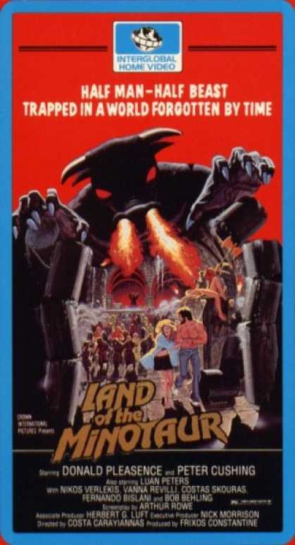VHS Videos - Land Of the Minotaur