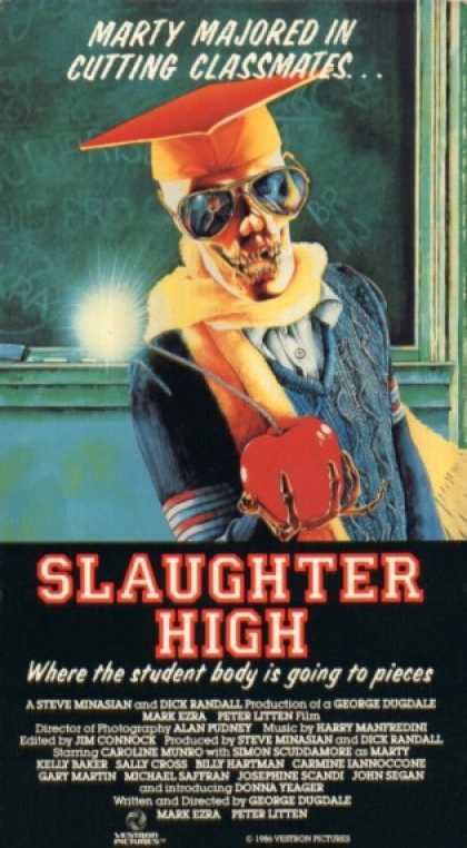 VHS Videos - Slaughter High