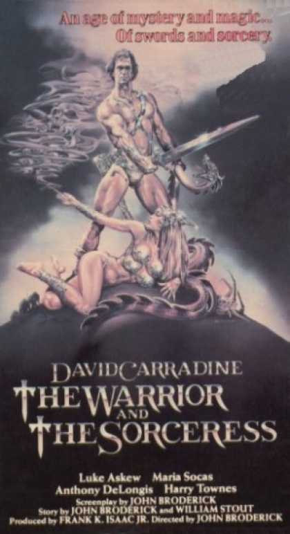 VHS Videos - Warrior and the Sorceress