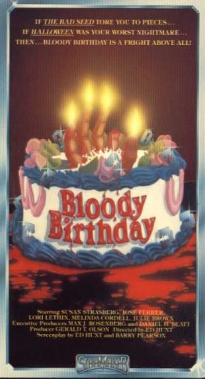 VHS Videos - Bloody Birthday