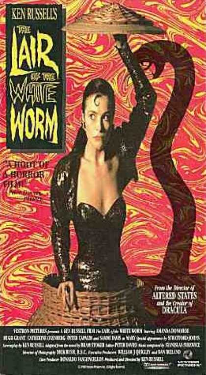 VHS Videos - Lair Of the White Worm