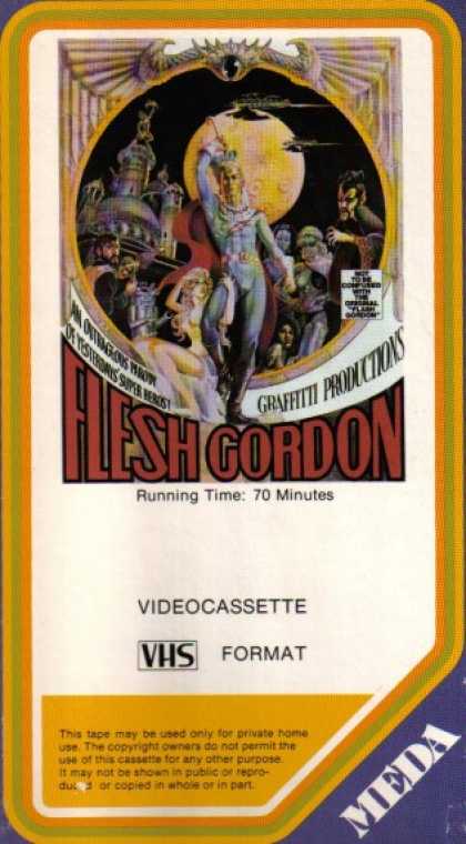 VHS Videos - Flesh Gordon
