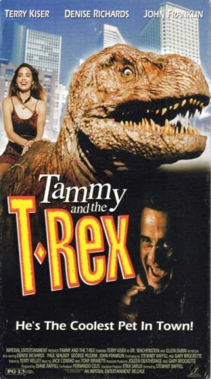 VHS Videos - Tammy and the T Rex