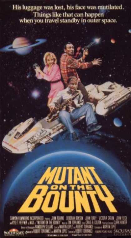 VHS Videos - Mutant On the Bounty