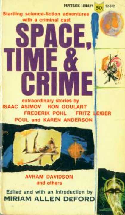 Vintage Books - Space, Time and Crime - Miriam Allen De Ford