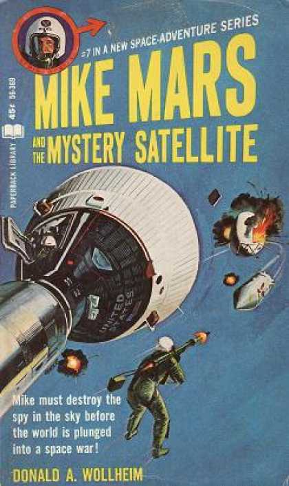Vintage Books - Mike Mars and the Mystery Satellite - Donald a Wollheim